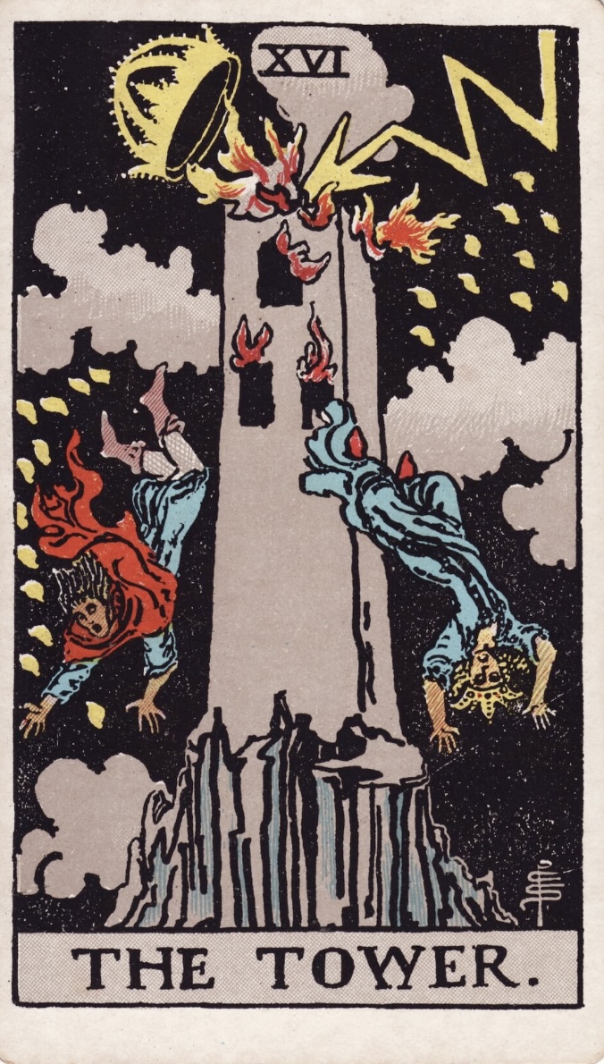The Tower tarot card